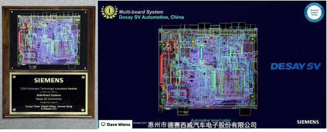 聚龄高科技电子WMS用户德赛西威获2024年全球PCB创新设计大奖