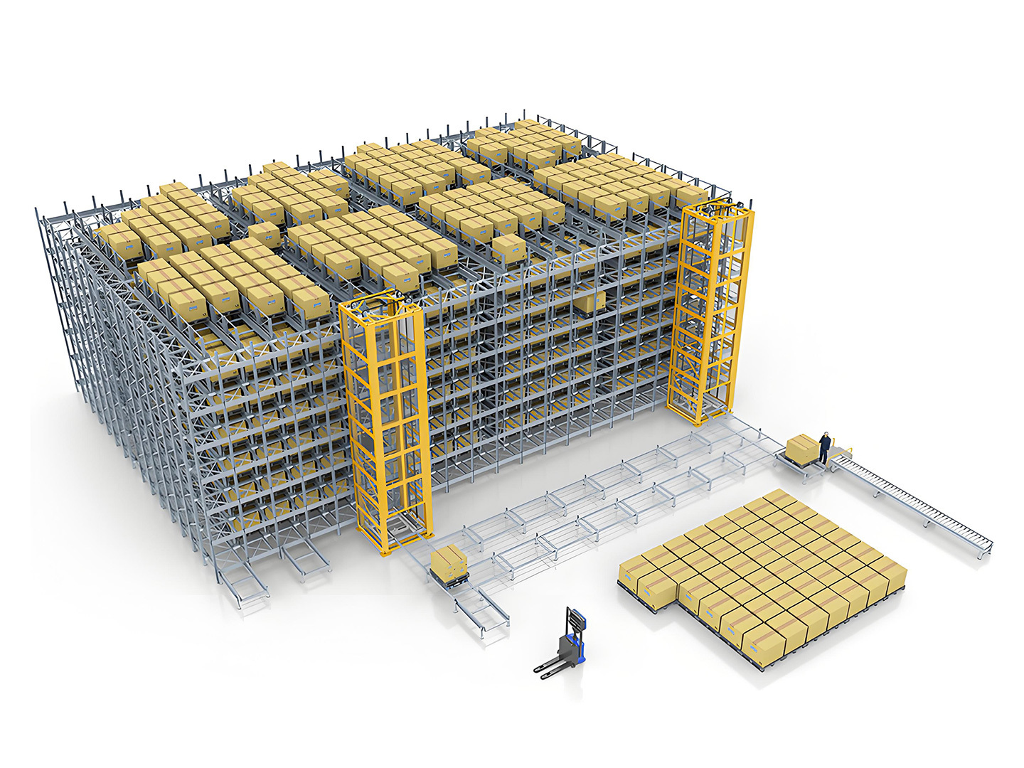 穿梭车立体库-规格图片属性-北京隆博宇仓储设备有限公司