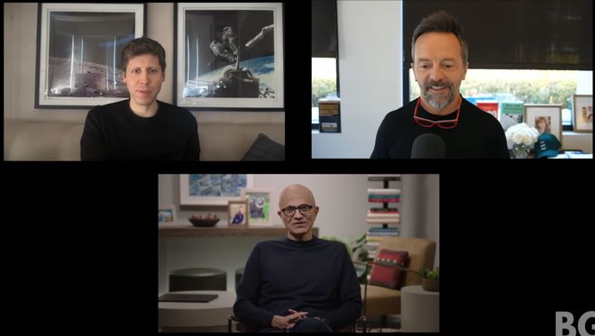 九游智能体育科技：奥特曼和纳德拉艰难重组后首次对谈：「我们是天作之合！」(图2)