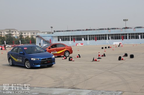 九游智能体育科技：三菱翼神安全驾训武汉站(图7)