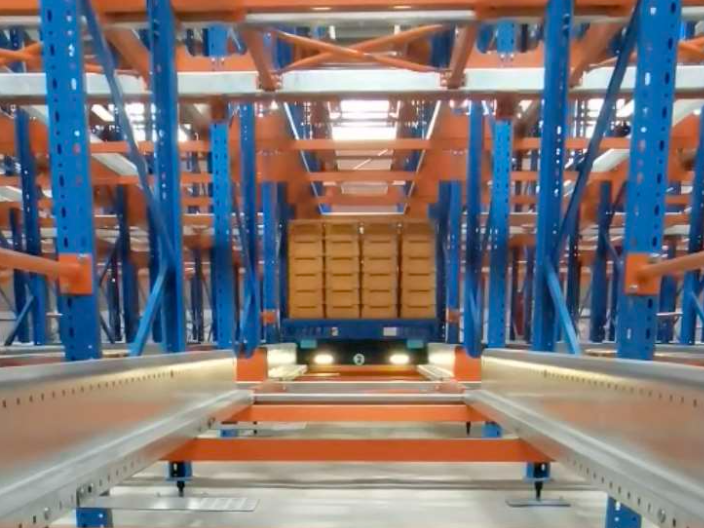 苏州智能四向穿梭车密集库哪家便宜上海鑫锐通物流科技供应(图3)