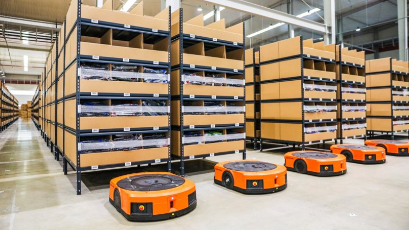 台州四向车式自动化立体仓库厂家台州吉奥货架供应(图2)