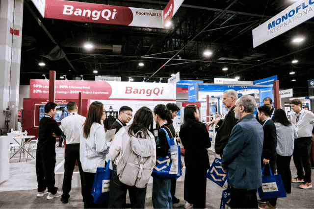 九游体育科技：北美直击磅旗科技亮相MODEX2026中国AI仓储方案征战全球顶级赛场(图1)