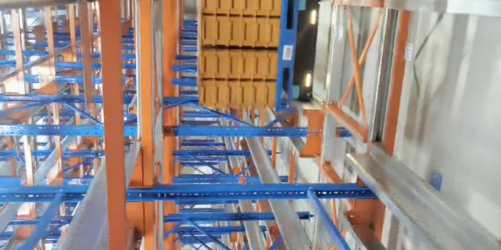 九游体育：安徽生物行业四向穿梭式货架设计上海智世机器人供应(图1)